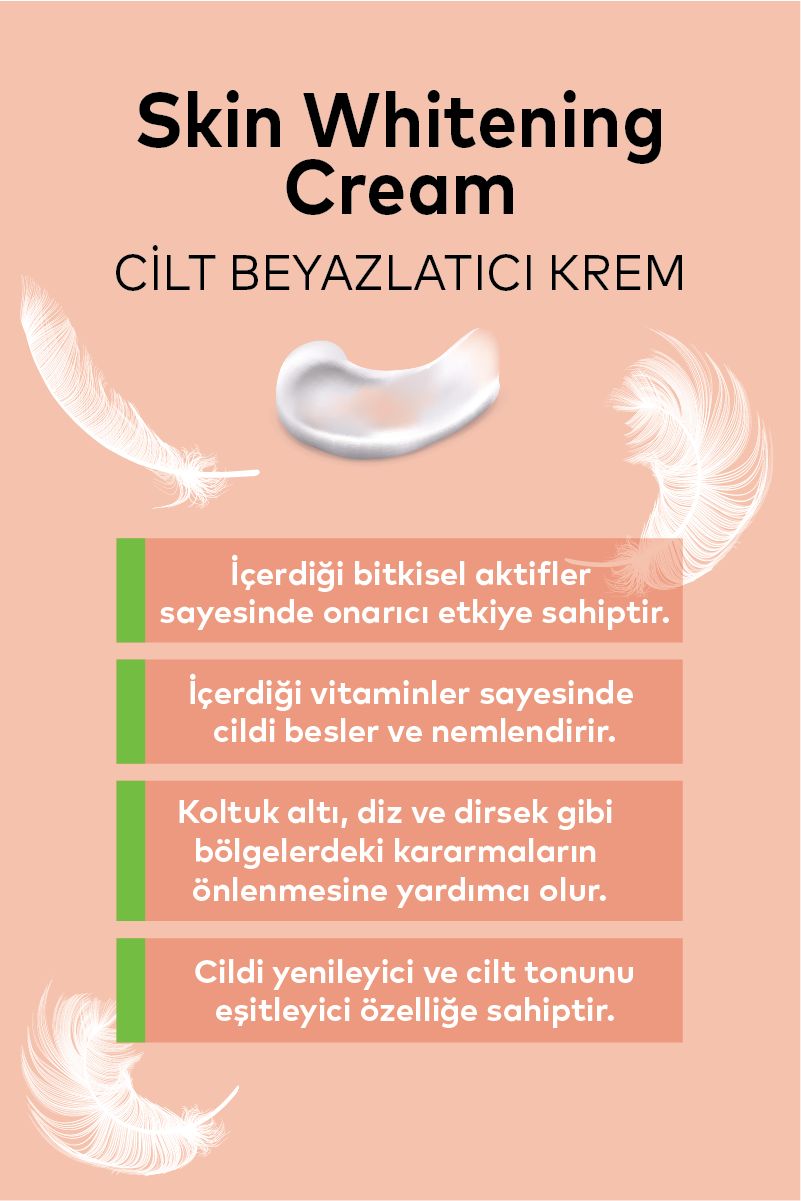 Cilt Beyazlatıcı Krem 50 ML