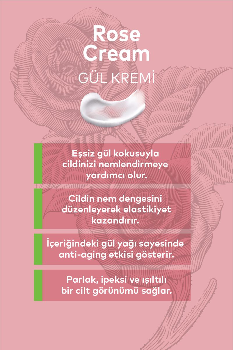 Gül Kremi 50 ML