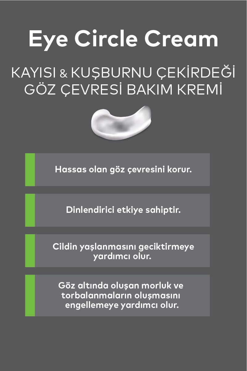 Kayısı ve Kuşburnu Göz Çevresi Bakım Kremi 30 ML