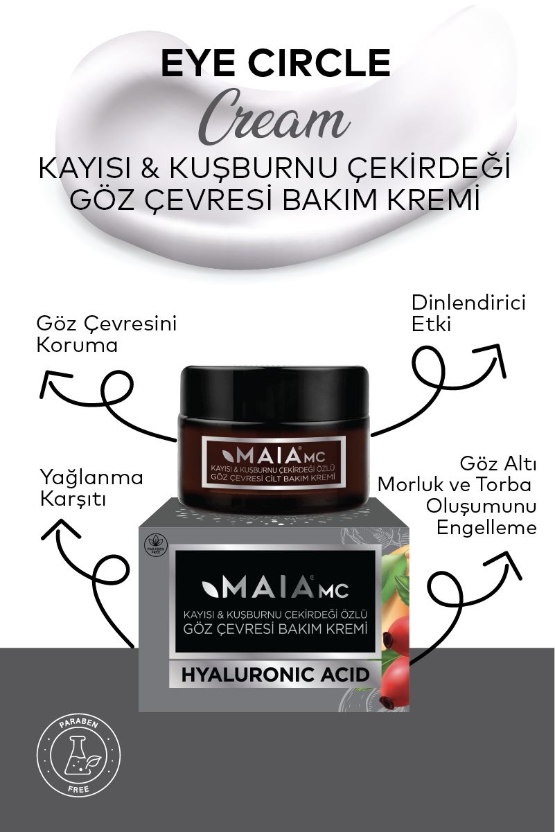 Kayısı ve Kuşburnu Göz Çevresi Bakım Kremi 30 ML