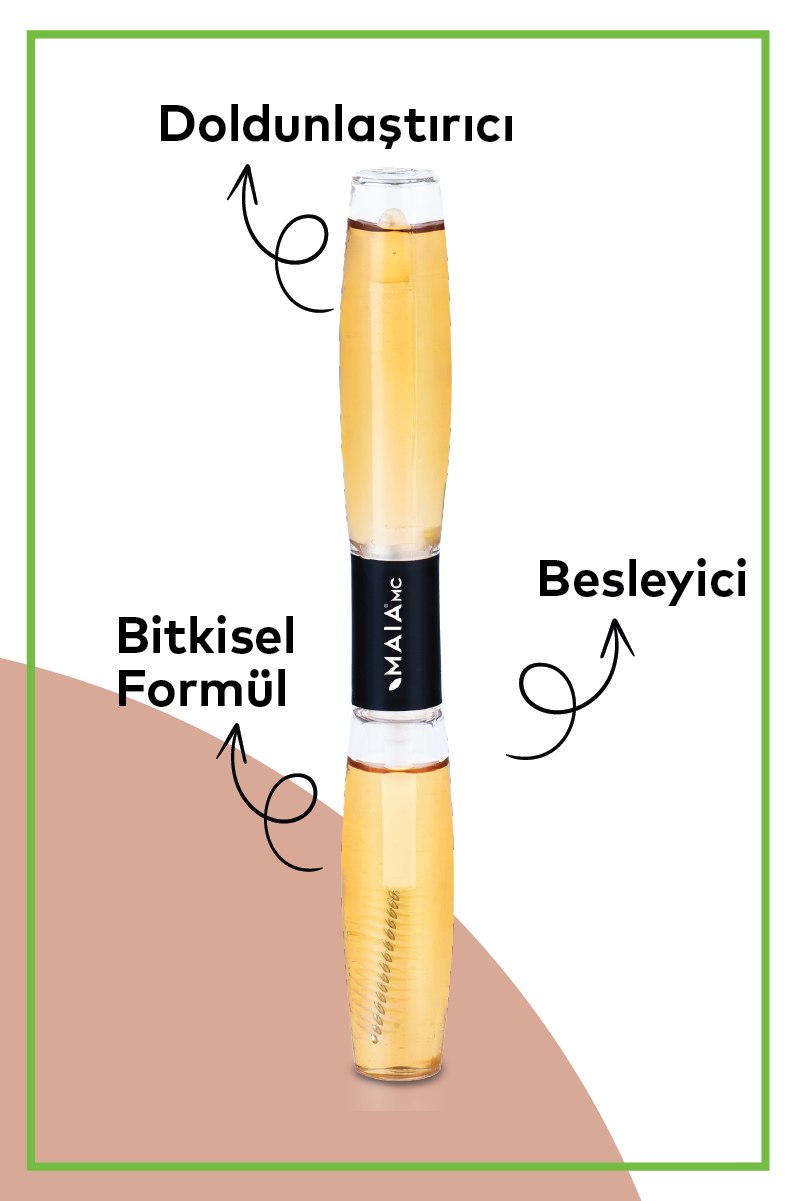 Argan Kaş ve Kirpik Bakım Yağı 2'li 18 ML