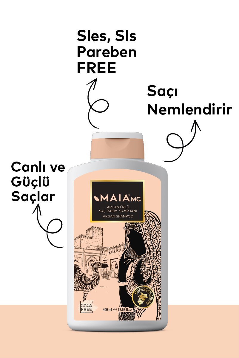 Argan Saç Bakım Şampuanı 400 ML