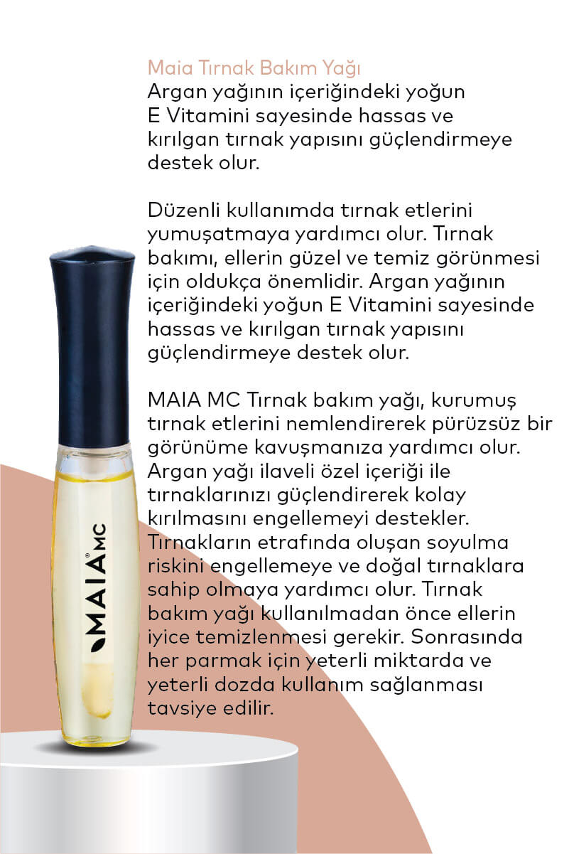 Argan Tırnak Bakım Yağı 10 ML