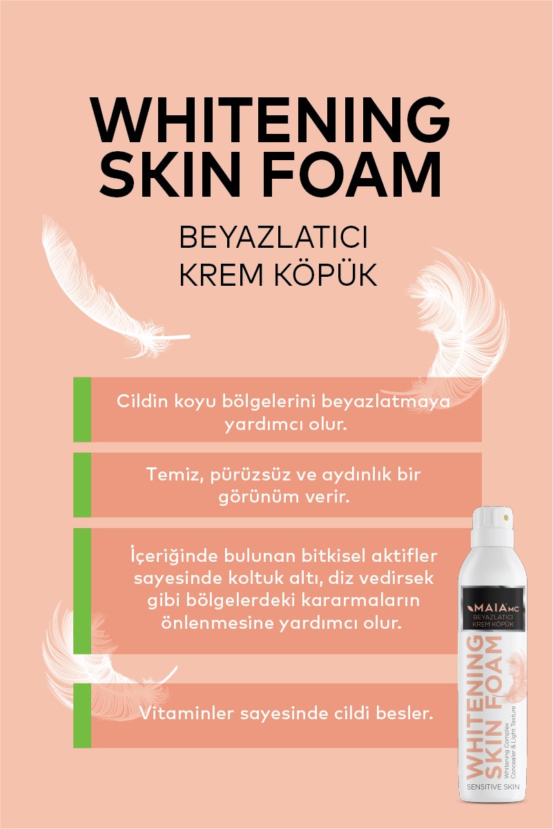 Cilt Beyazlatıcı Köpük 150 ML